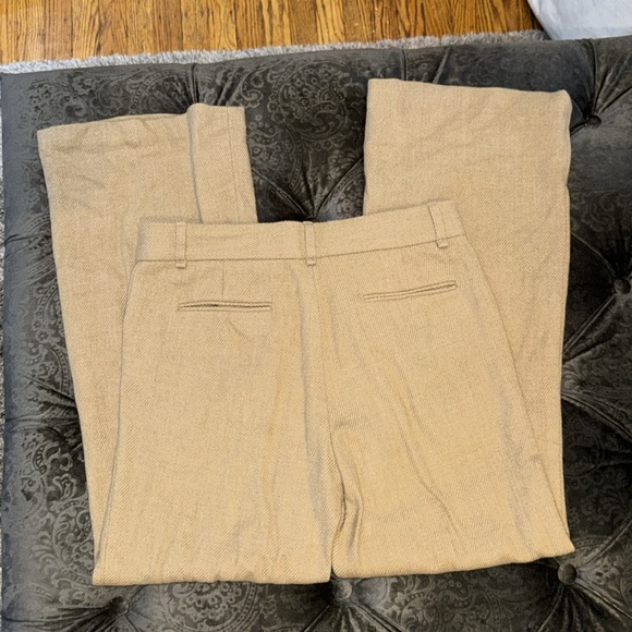 BCBG MaxAzria tan wool pants size 4 - Picture 5 of 7